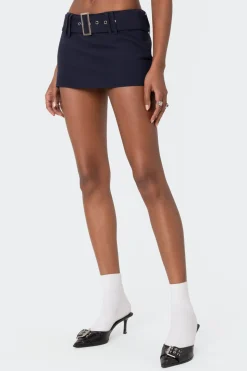 Duna Belted Mini Skort