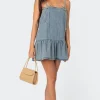 Dylan Denim Mini Dress