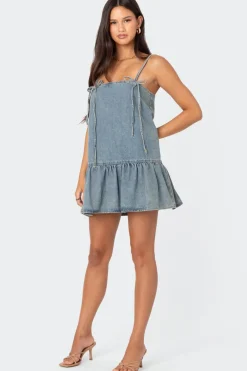 Dylan Denim Mini Dress
