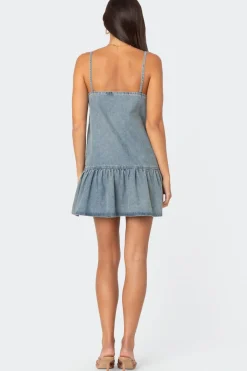 Dylan Denim Mini Dress