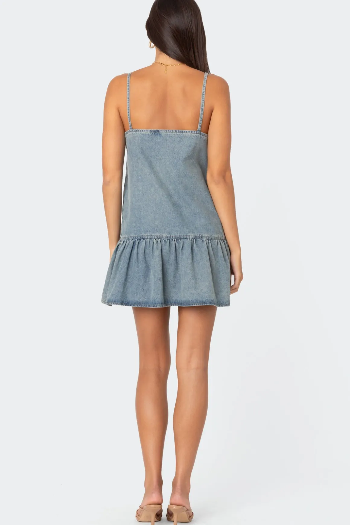 Dylan Denim Mini Dress