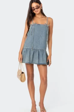 Dylan Denim Mini Dress