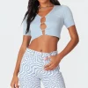 Ed Diamonte Knitted Top