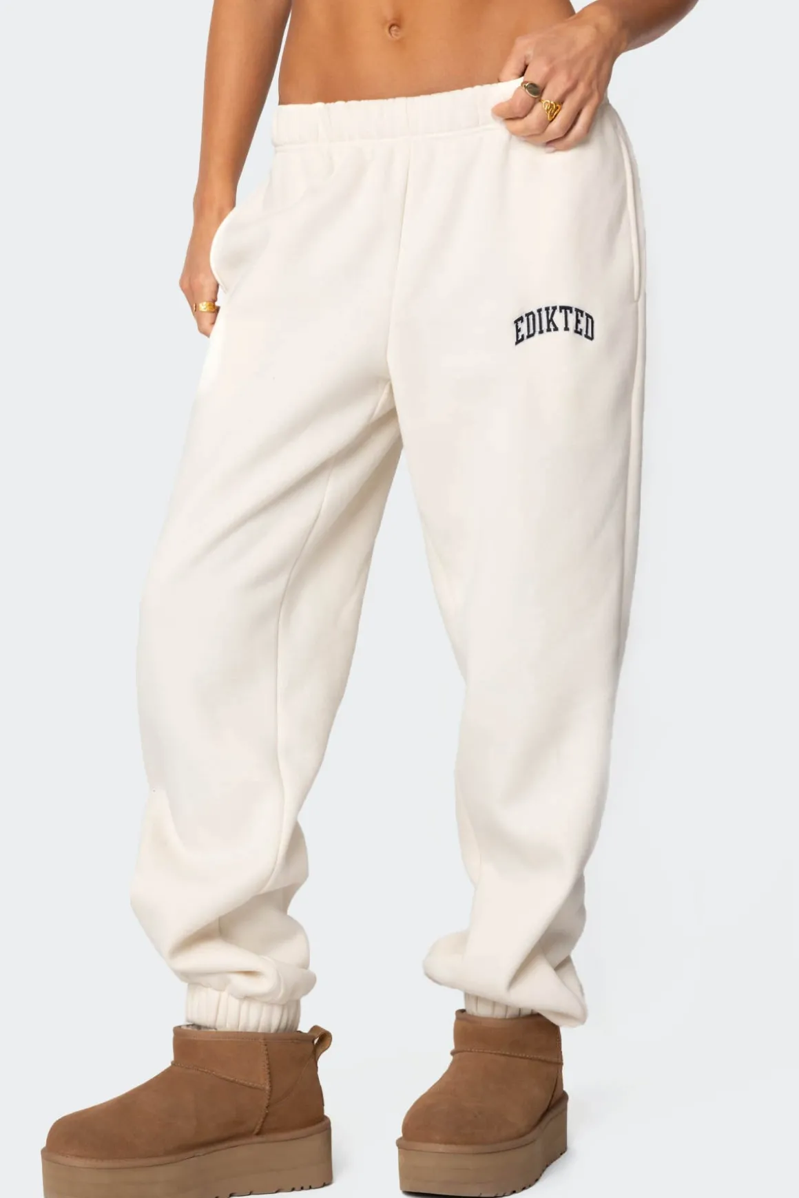 Edikted Babe Oversized Sweatpants