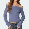 Elona Off Shoulder Knit Top