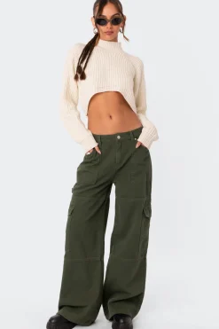 Ember Denim Cargo Pants