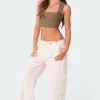 Ember Denim Cargo Pants