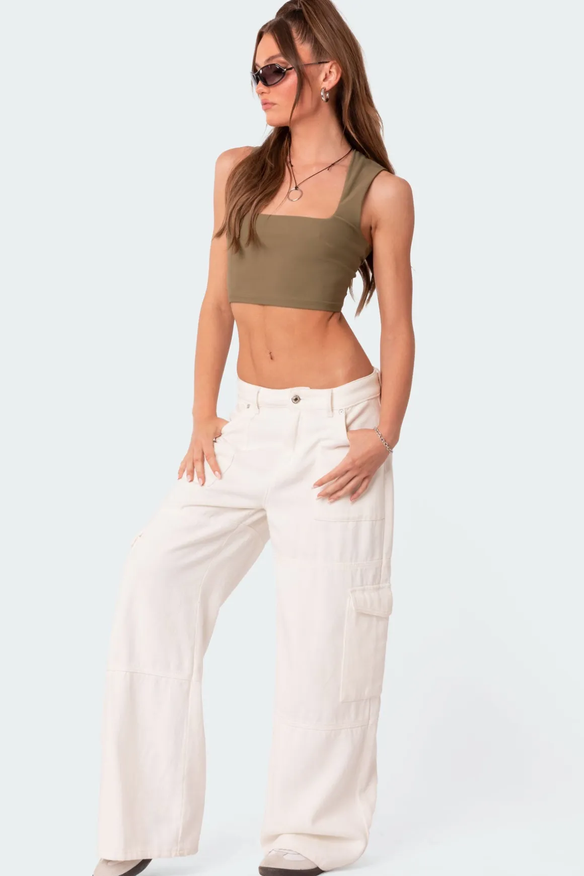 Ember Denim Cargo Pants