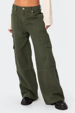 Ember Denim Cargo Pants