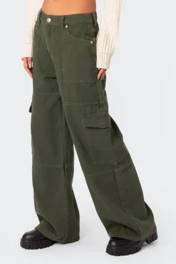 Ember Denim Cargo Pants