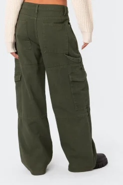 Ember Denim Cargo Pants