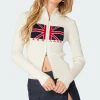 England Double Zip Cardigan