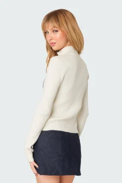 England Double Zip Cardigan