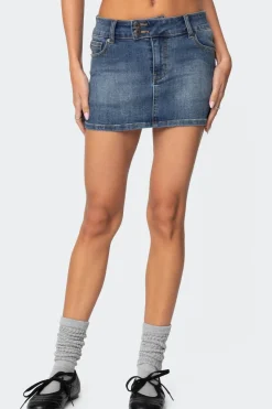 Eryn Denim Mini Skirt
