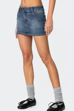 Eryn Denim Mini Skirt