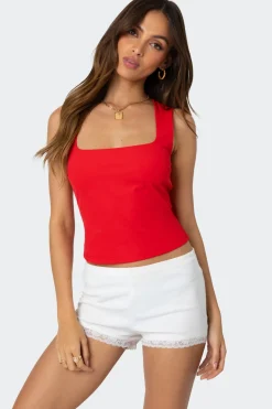 Essy Square Neck Top