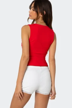 Essy Square Neck Top