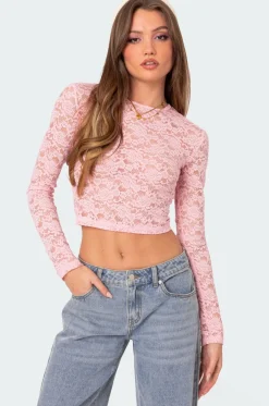 Estella Sheer Lace Top
