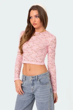 Estella Sheer Lace Top