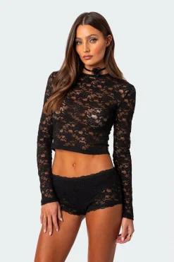Estella Sheer Lace Top