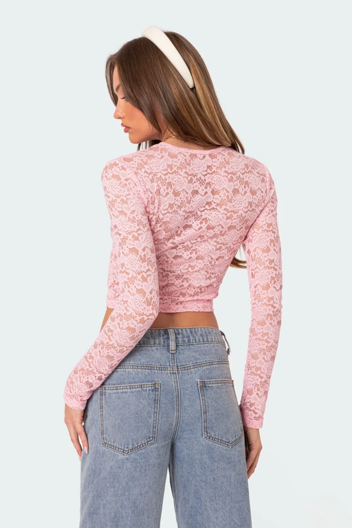 Estella Sheer Lace Top