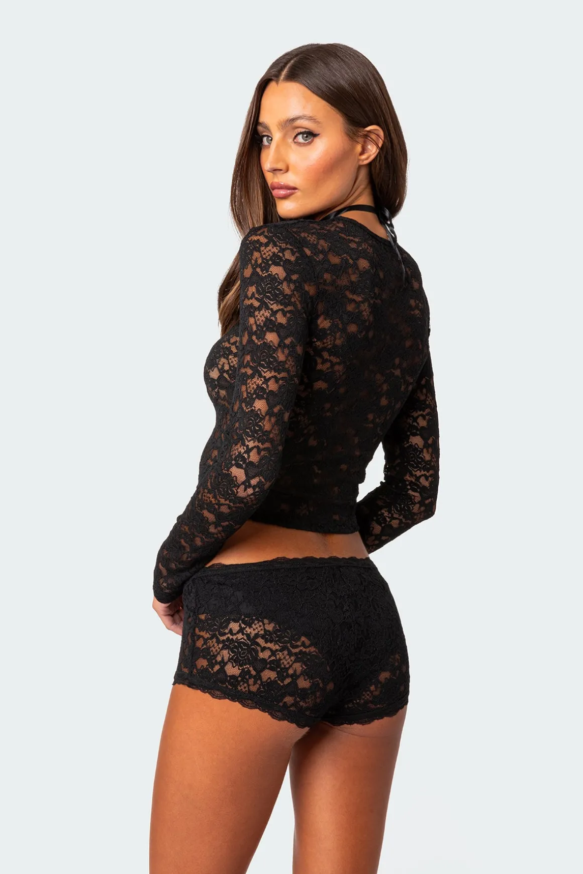 Estella Sheer Lace Top