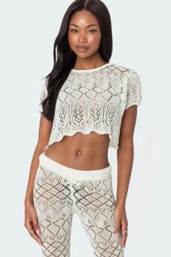 Fable Crochet Crop Top