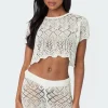 Fable Crochet Crop Top