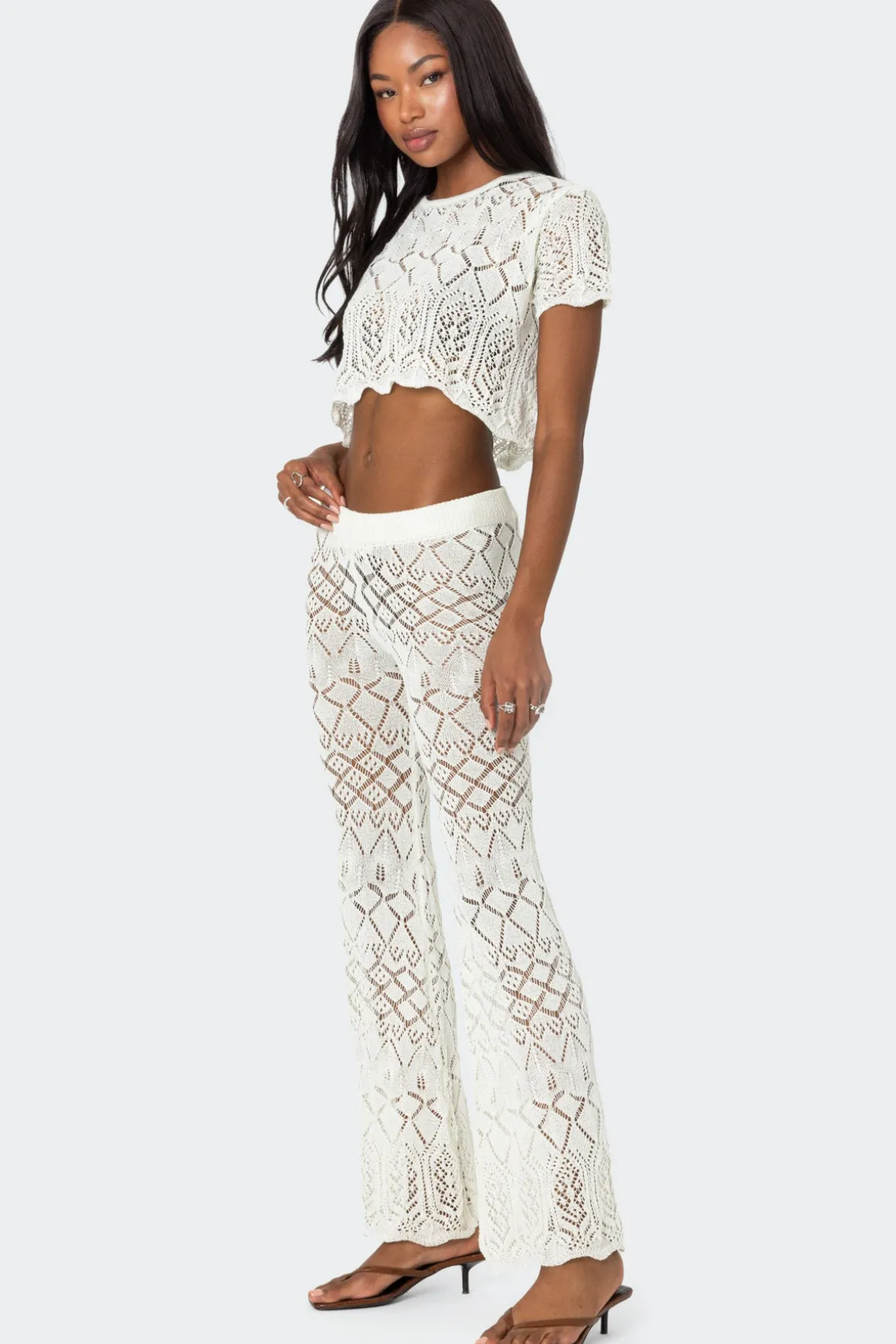 Fable Crochet Crop Top