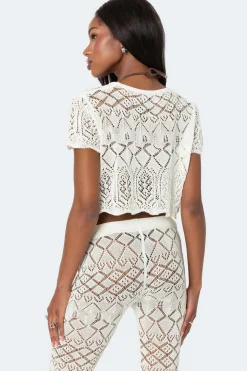 Fable Crochet Crop Top