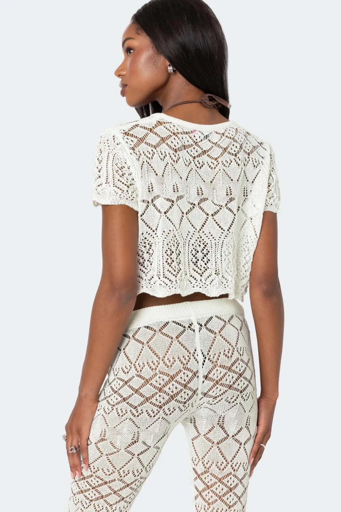 Fable Crochet Crop Top