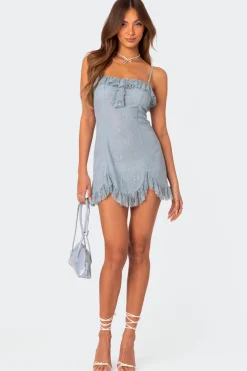 Fairy Girl Lace Mini Dress