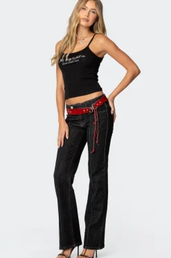 Fall In Love Rhinestone Tank Top