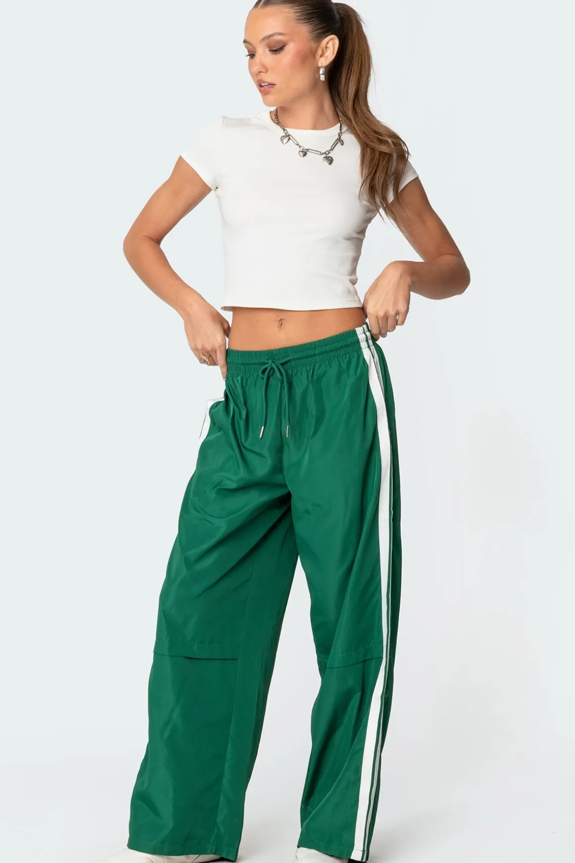 Fauna Nylon Track Pants