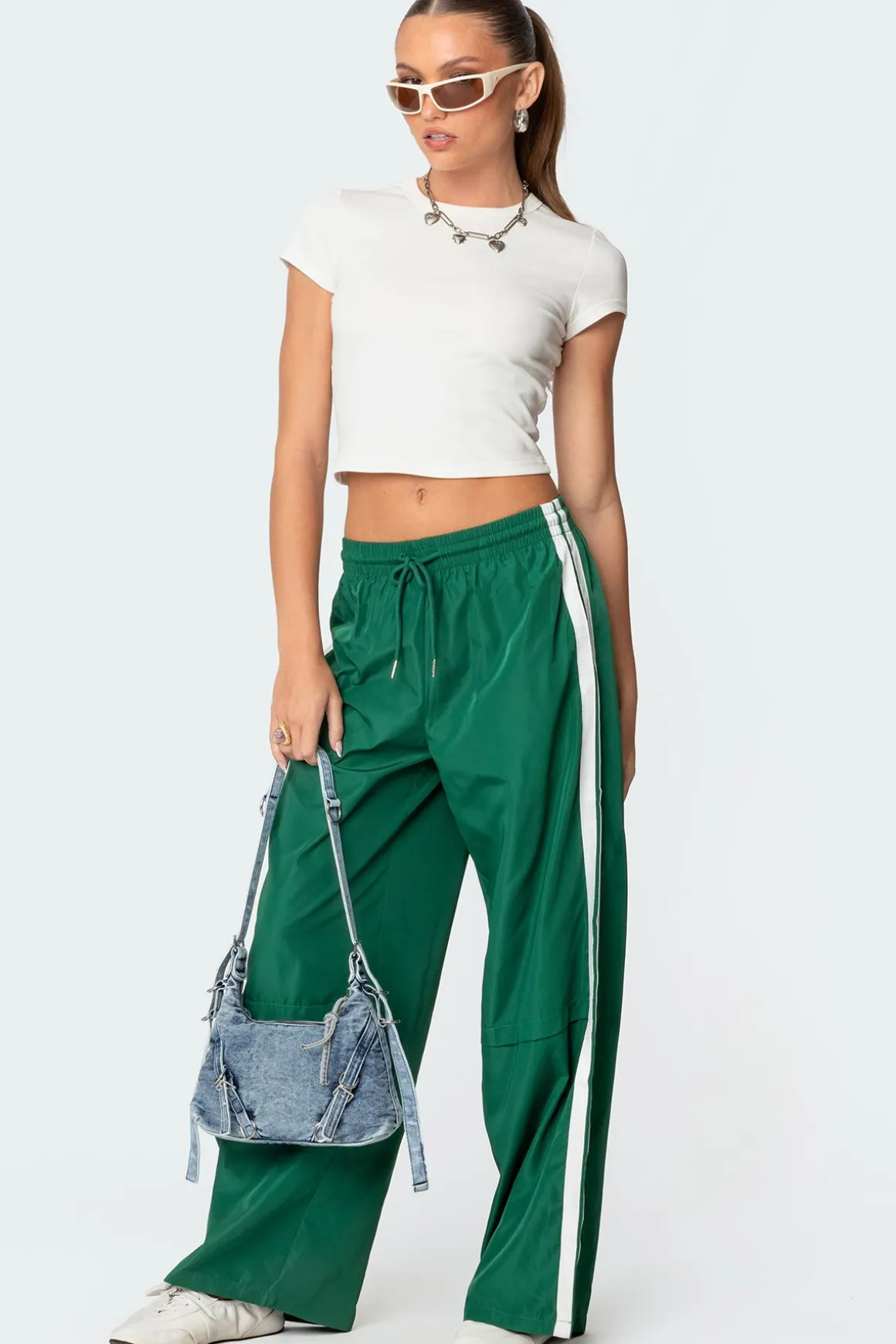 Fauna Nylon Track Pants