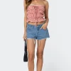Fern Mid Rise Denim Shorts