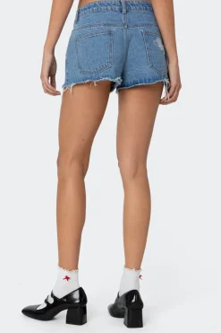 Fern Mid Rise Denim Shorts