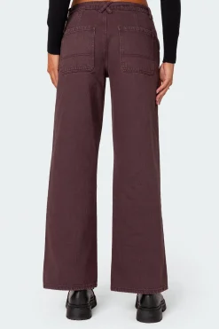 Fernanda Low Rise Straight Leg Jeans