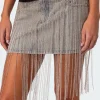Festival Chain Faux Leather Belt