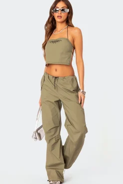 Fey Cargo Parachute Pants