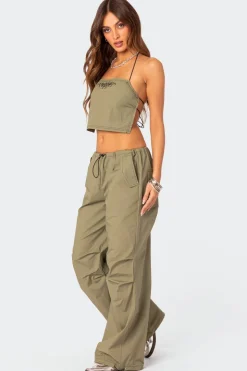 Fey Cargo Parachute Pants