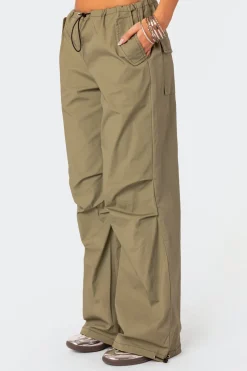 Fey Cargo Parachute Pants