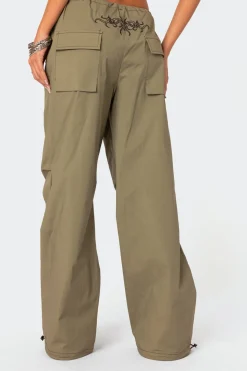 Fey Cargo Parachute Pants