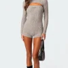 Finnley Two Piece Cable Knit Romper