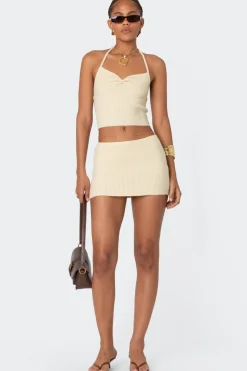 Fiona Knit Mini Skirt