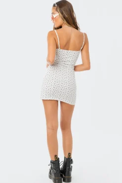 Floral Print Mini Dress