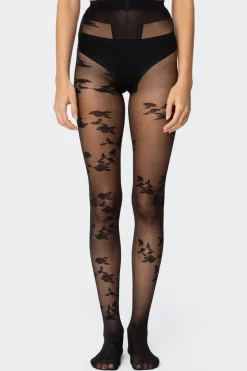Floral Tights