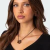 Flower Girl Cord Necklace