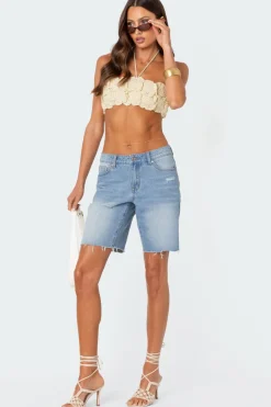 Flower Girl Crochet Crop Top
