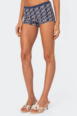 Flower Power Micro Shorts